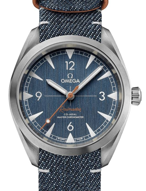 Omega Seamaster Railmaster 40mm Steel Blue Dial NATO Strap 220.12.40.20.03.001
