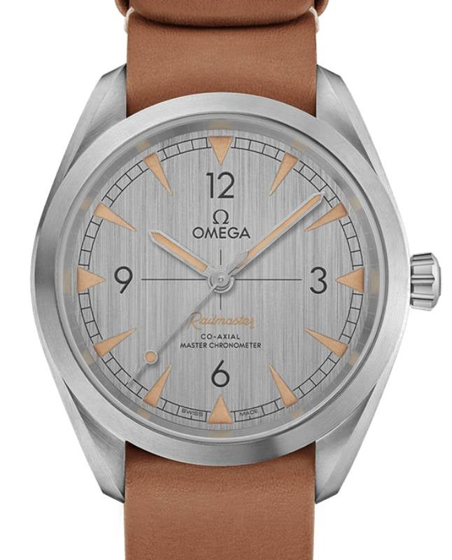 Omega Seamaster Railmaster 40mm Steel Grey Dial NATO Strap 220.12.40.20.06.001