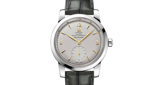 Omega Seamaster 1948 Small Seconds 38mm Platinum Grey Dial 511.93.38.20.99.001