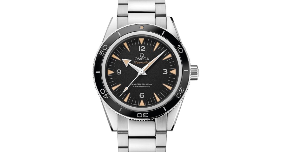 Omega Seamaster 300 Master Co-Axial Chronometer 41mm Stainless Steel Black Dial Bracelet 233.30.41.21.01.001 - BRAND NEW