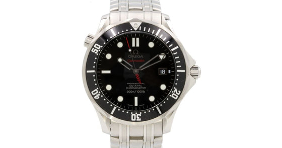 Omega Seamaster 300M Chronometer "James Bond 007" Stainless Steel Black Dial & Bezel 212.30.41.20.01.001 - PRE-OWNED