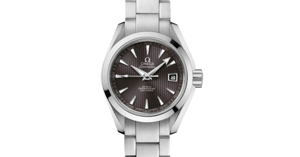 Omega Seamaster Aqua Terra 150M Co-Axial Chronometer 30mm Stainless Steel Grey Dial Steel Bracelet 231.10.30.20.06.001 - BRAND NEW
