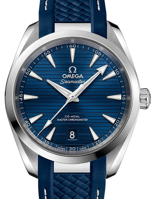 Omega Seamaster Aqua Terra 150M Stainless Steel Blue Dial & Rubber Strap 38mm 220.12.38.20.03.001 - BRAND NEW