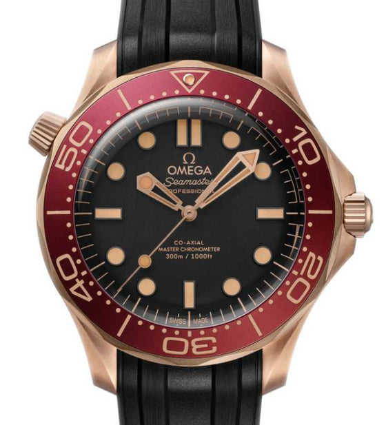 Omega Seamaster Diver 300M 42mm Bronze Gold Black Dial 210.92.42.20.01.003