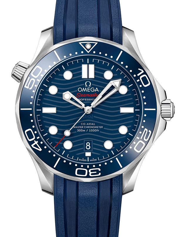 Omega Seamaster Diver 300m 42mm Steel Blue Dial 210.32.42.20.03.001