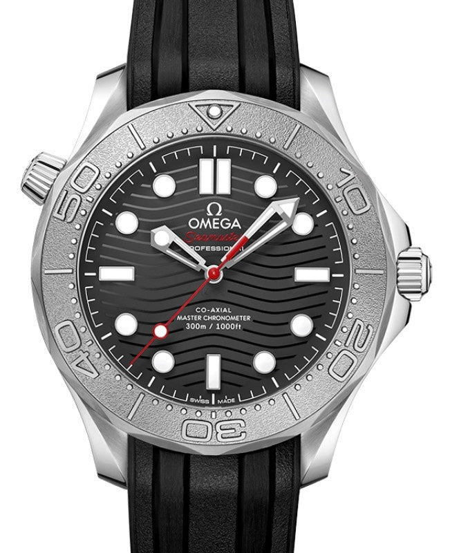 Omega Seamaster Diver 300M Nekton Edition Co?Axial Master Chronometer 42mm Stainless Steel Black Dial Rubber Strap 210.32.42.20.01.002 - BRAND NEW