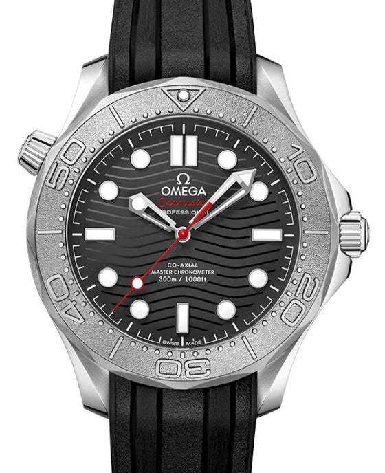 Omega Seamaster Diver 300M Nekton Edition Co-Axial Master Chronometer 42mm Stainless Steel Black Dial Rubber Strap 210.32.42.20.01.002 - BRAND NEW