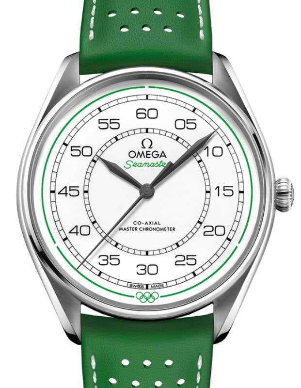 Omega Seamaster Olympic Official Timekeeper 39.5mm "Limited Edition Set" Steel Green Strap 522.32.40.20.04.005