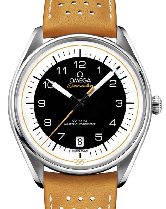 Omega Seamaster Olympic Official Timekeeper 39.5mm Steel Yellow Strap 522.32.40.20.01.002