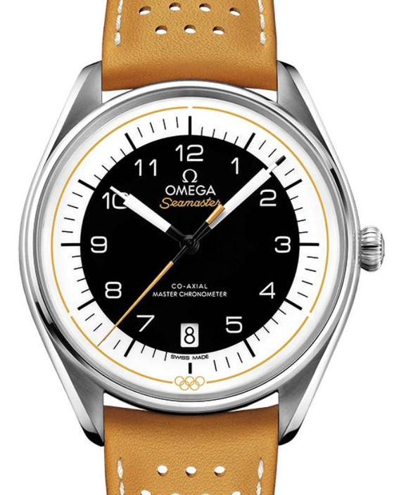 Omega Seamaster Olympic Official Timekeeper 39.5mm Steel Yellow Strap 522.32.40.20.01.002