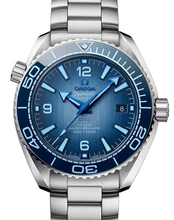 Omega Seamaster Planet Ocean 600M 39.5mm Steel Summer Blue Dial 215.30.40.20.03.002