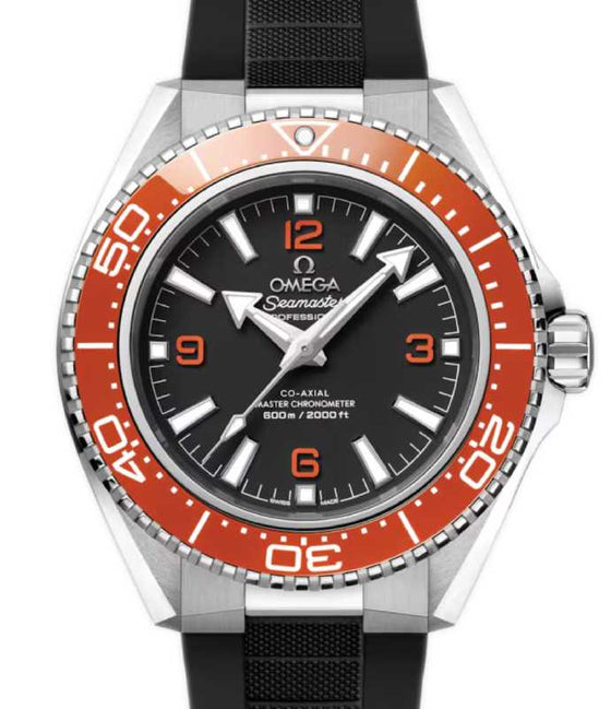 Omega Seamaster Planet Ocean 600M 42mm Steel/Orange Ceramic Black Dial 217.32.42.21.01.003