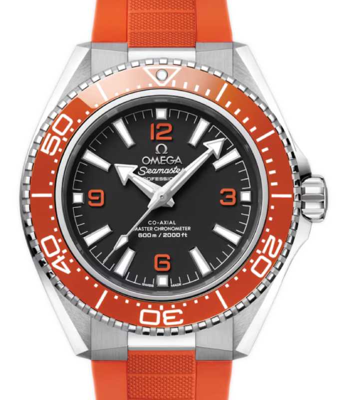 Omega Seamaster Planet Ocean 600M 42mm Steel/Orange Ceramic Black Dial 217.32.42.21.01.004