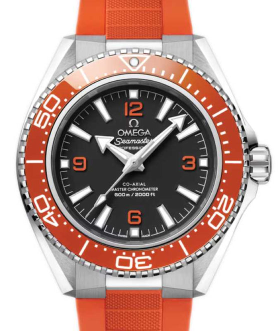 Omega Seamaster Planet Ocean 600M 42mm Steel/Orange Ceramic Black Dial 217.32.42.21.01.004