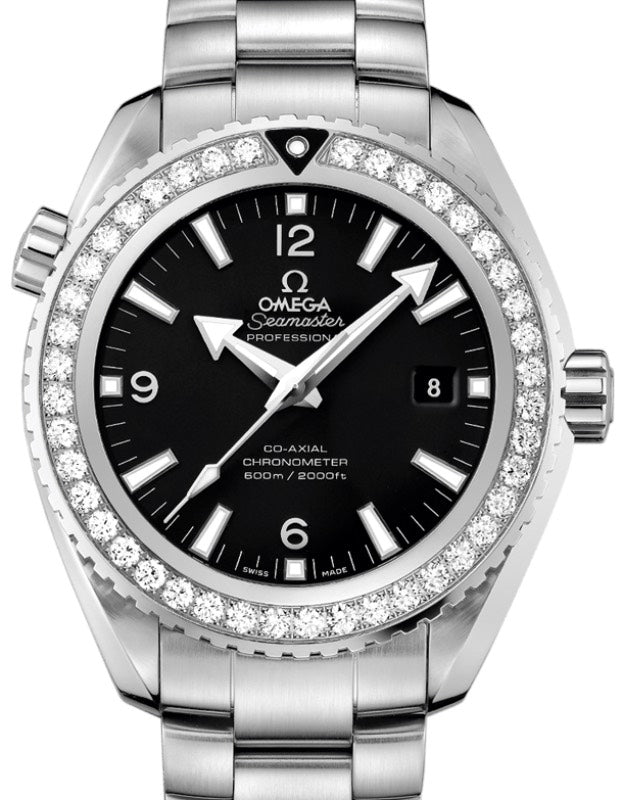 Omega Seamaster Planet Ocean 600M 45.5mm Steel/Diamond Black Dial 232.15.46.21.01.001