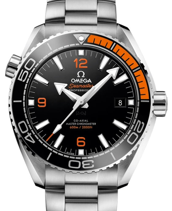 Omega Seamaster Planet Ocean 600M 43.5mm Steel Black Dial Bracelet 215.30.44.21.01.002