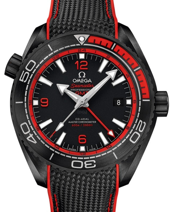 Omega Seamaster Planet Ocean 600M GMT "Deep Black" 45.5mm Ceramic 215.92.46.22.01.003
