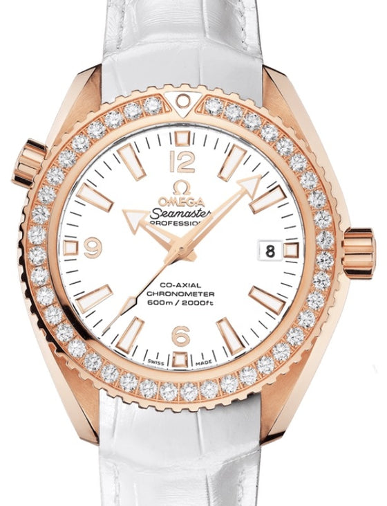 Omega Seamaster Planet Ocean 600M 42mm Red Gold/Diamond White Dial 232.58.42.21.04.001