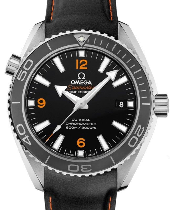 Omega Seamaster Planet Ocean 600M 42mm Steel Black Dial Rubber Strap 232.32.42.21.01.005