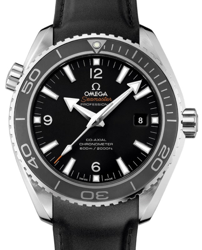 Omega Seamaster Planet Ocean 45.5mm Steel Black Dial Rubber Strap 232.32.46.21.01.003