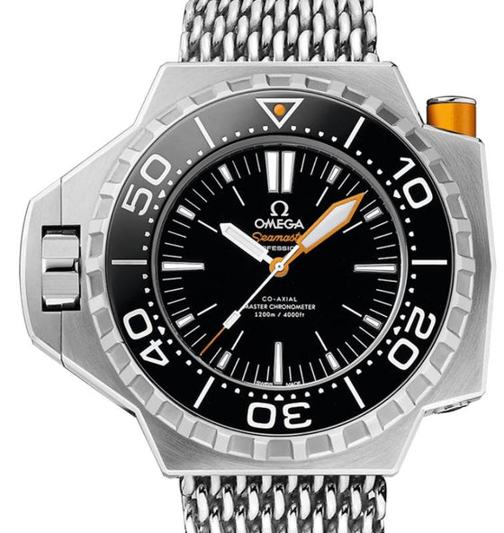 Omega Seamaster Ploprof 1200M Co-Axial Master Chronometer 55x48mm Titanium Black Dial 227.90.55.21.01.001 - BRAND NEW