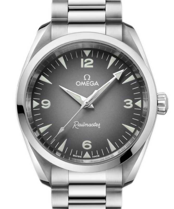 Omega Seamaster Railmaster 38mm Steel Grey Dial 235.10.38.20.06.001
