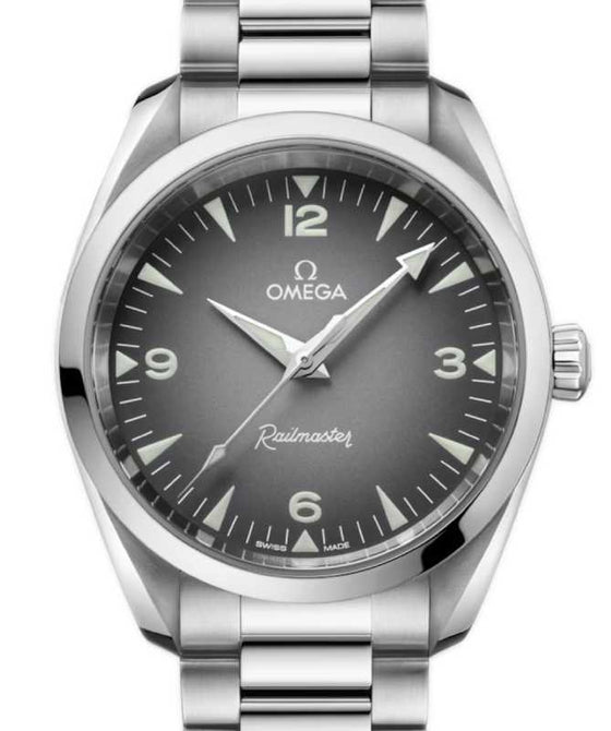 Omega Seamaster Railmaster 38mm Steel Grey Dial 235.10.38.20.06.001