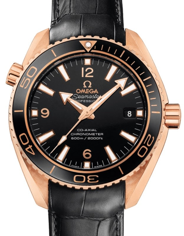 Omega Seamaster Planet Ocean 600M 42mm Red Gold Black Dial 232.63.42.21.01.001