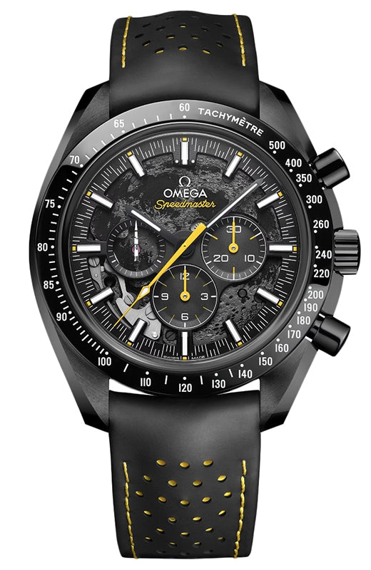 Omega Speedmaster "Dark Side of the Moon" Chronograph Apollo 8 Ceramic Rubber Strap 310.92.44.50.01.001