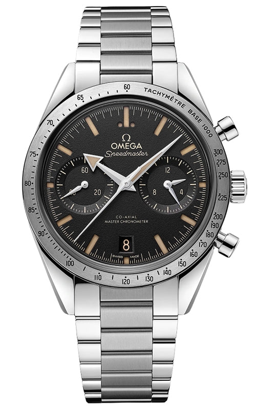 Omega Speedmaster '57 Chronograph 40.5mm Black Dial Steel Bracelet 332.10.41.51.01.001