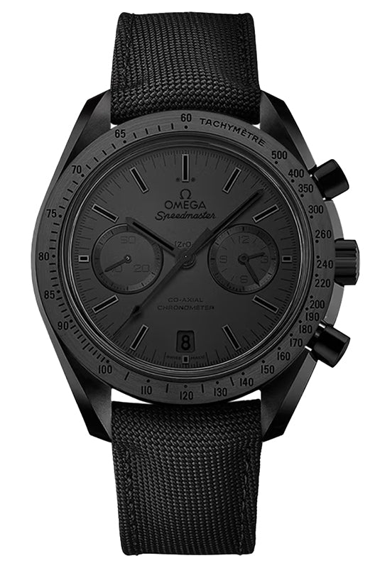 Omega Speedmaster Dark Side Of The Moon Chronograph Ceramic Black Dial Nylon Fabric Strap 311.92.44.51.01.005