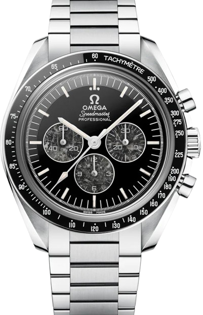 Omega Speedmaster Heritage Calibre 321 Chronograph 42mm Platinum Black Dial Leather Strap 311.93.42.30.99.001