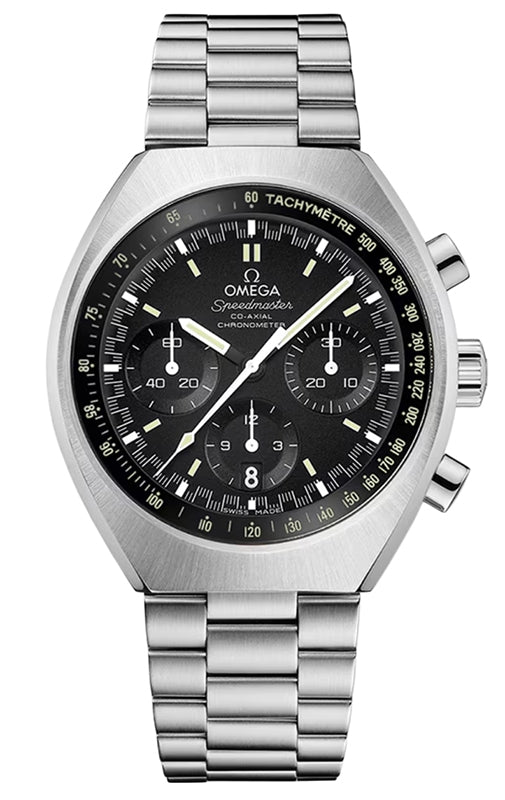 Omega Speedmaster Heritage Mark II Chronograph Steel Black Dial Bracelet 327.10.43.50.01.001