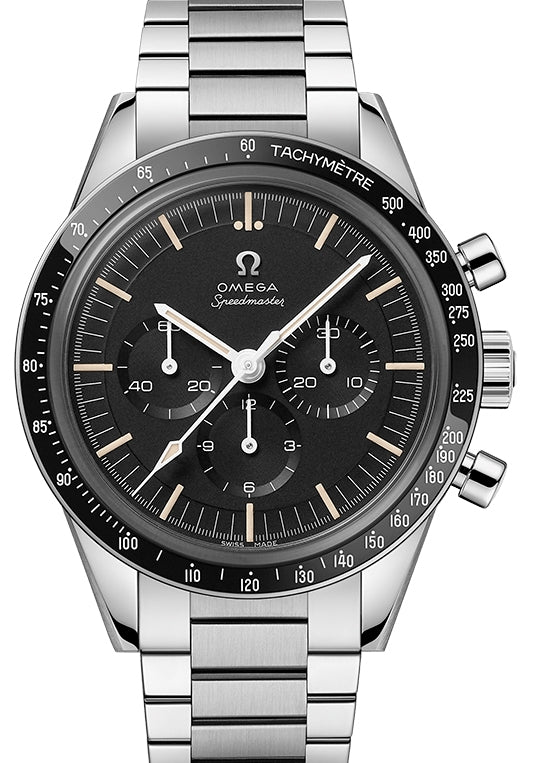Omega Speedmaster Calibre 321 Chronograph 39.7mm Stainless Steel Black Dial Bracelet 311.30.40.30.01.001 - BRAND NEW