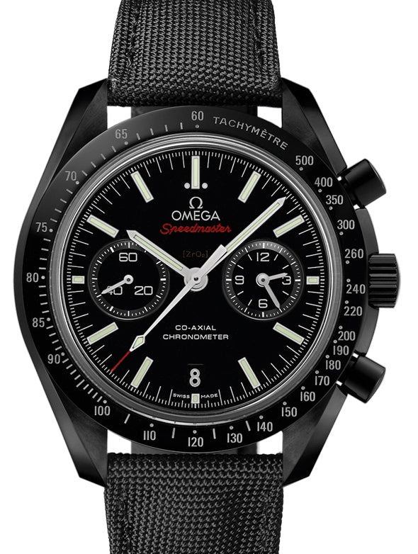Omega Speedmaster Dark Side of the Moon Chronograph Ceramic Black Dial Nylon Strap 311.92.44.51.01.007