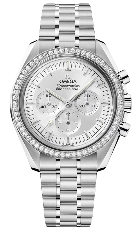 Omega Speedmaster Moonwatch Professional Chronograph 42mm Canopus Gold Silver Dial 310.55.42.50.02.001