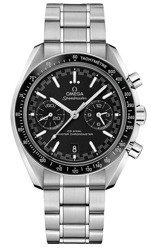 Omega Speedmaster Two Counters Racing 44.25mm Steel Black Dial Bracelet 329.30.44.51.01.001