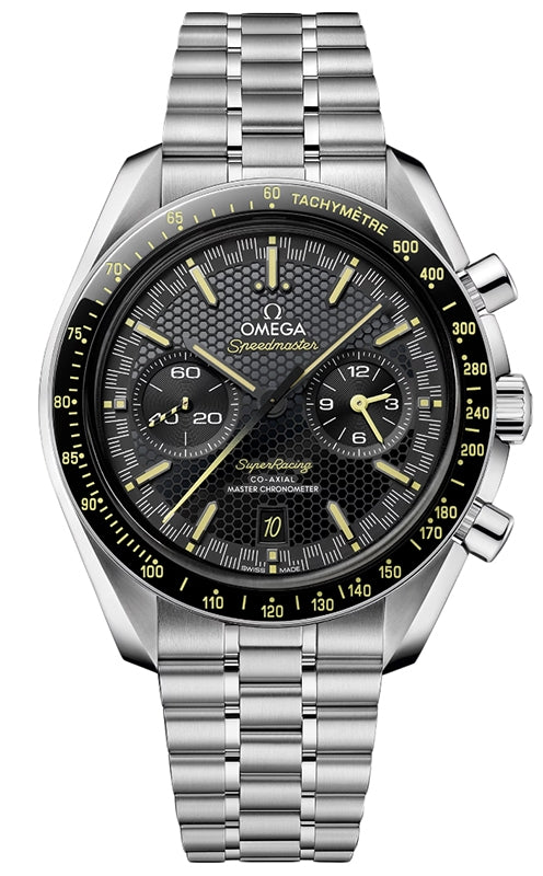 Omega Speedmaster Two Counters Super Racing 44.25mm Steel Black Dial 329.30.44.51.01.003