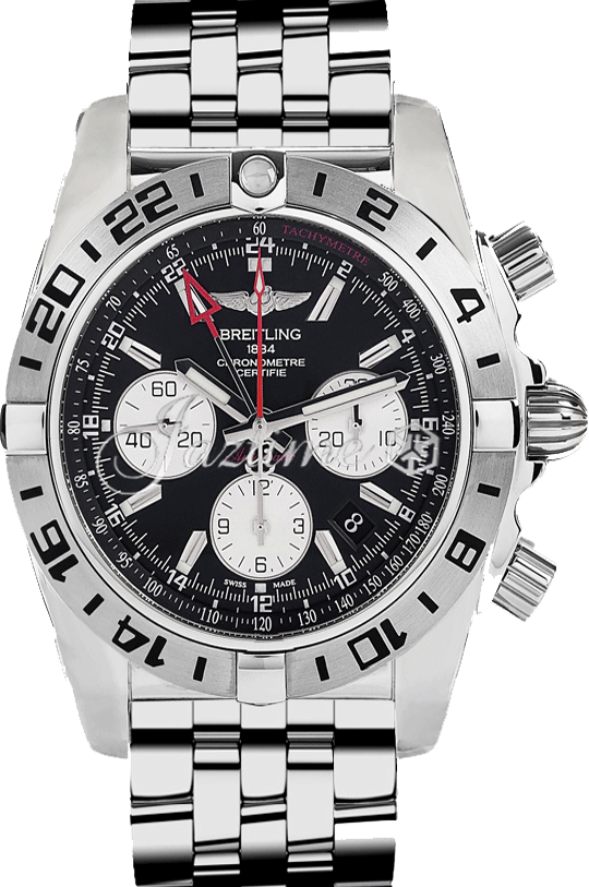 BREITLING AB0413B9|BD17|383A CHRONOMAT GMT 47MM STAINLESS STEEL BRAND NEW