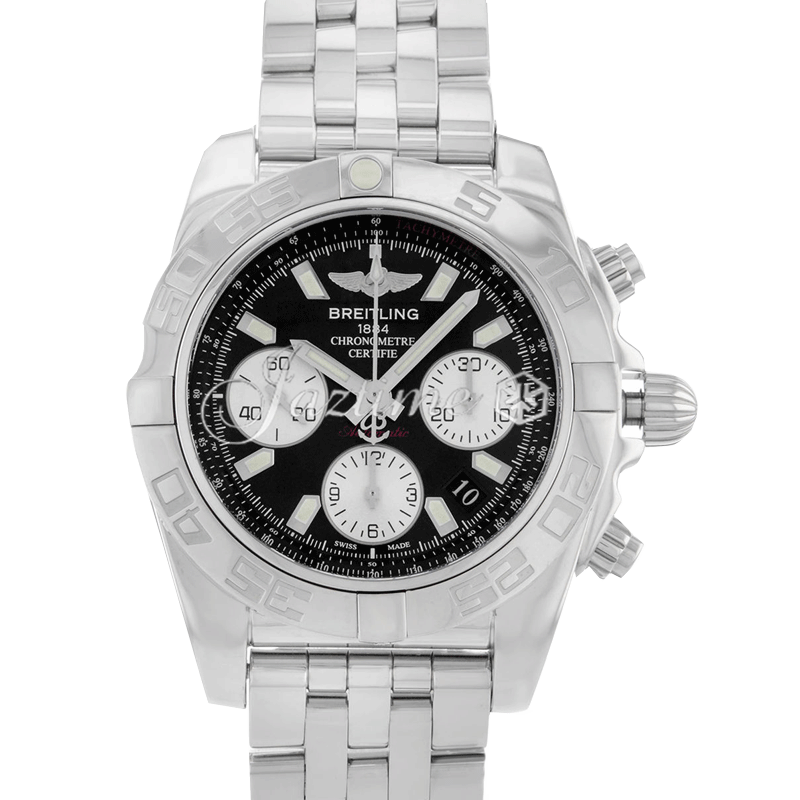 BREITLING AB011012|B967|375A CHRONOMAT 44MM POLISHED STAINLESS STEEL BRAND NEW