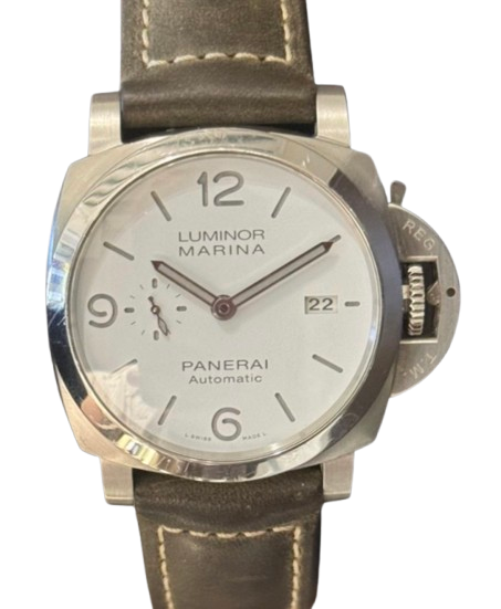 Panerai Luminor Marina Stainless Steel 44mm White Dial PAM01314 - BRAND NEW