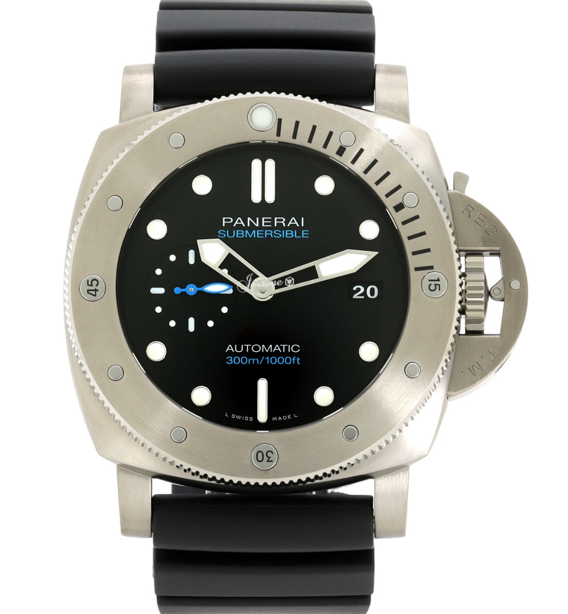Panerai Submersible Titanium 47mm Black Dial PAM02305 - BRAND NEW