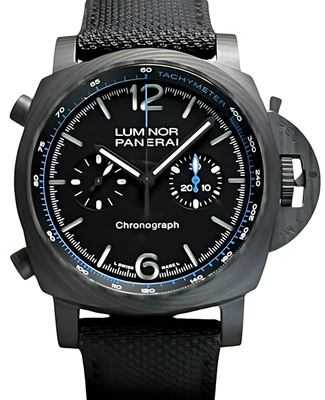 Panerai Luminor Chrono Carbotech Black Dial 44mm PAM01219 - BRAND NEW