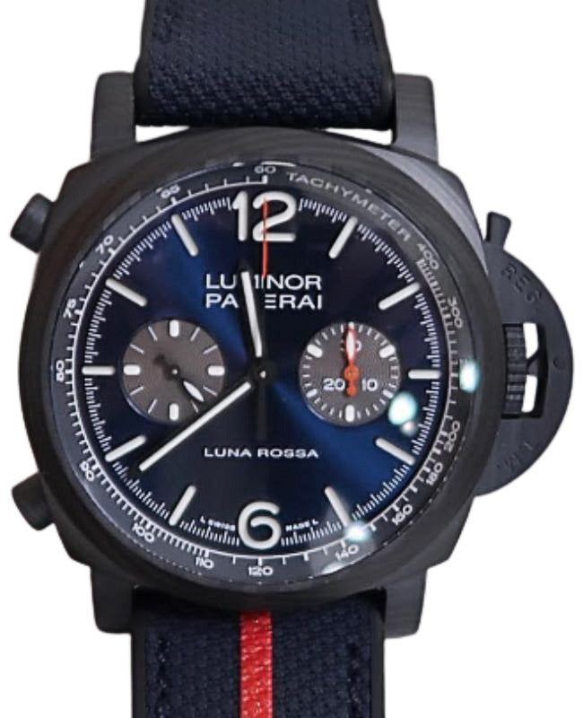Panerai Luminor Chrono Carbotech Luna Rossa Experience Blue Dial 44mm PAM01519 - BRAND NEW
