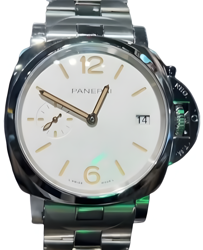Panerai Luminor Due Steel 38mm White Dial PAM01508