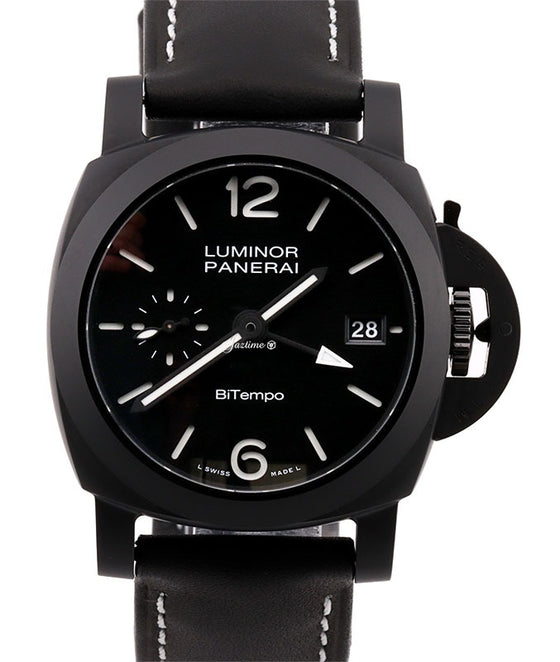 Panerai Luminor GMT Ceramica 40mm Black Dial PAM01460 - BRAND NEW