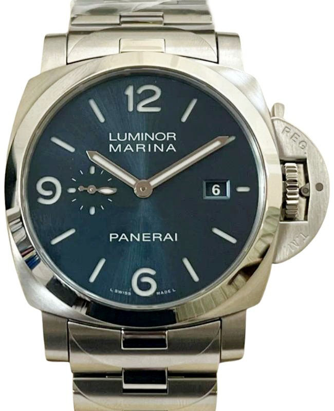 Panerai Luminor Marina Steel 44mm Light-Blue Dial PAM03323 - BRAND NEW