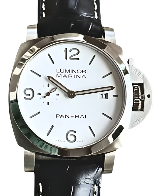 Panerai Luminor Marina Steel 44mm White Dial PAM03314 - BRAND NEW