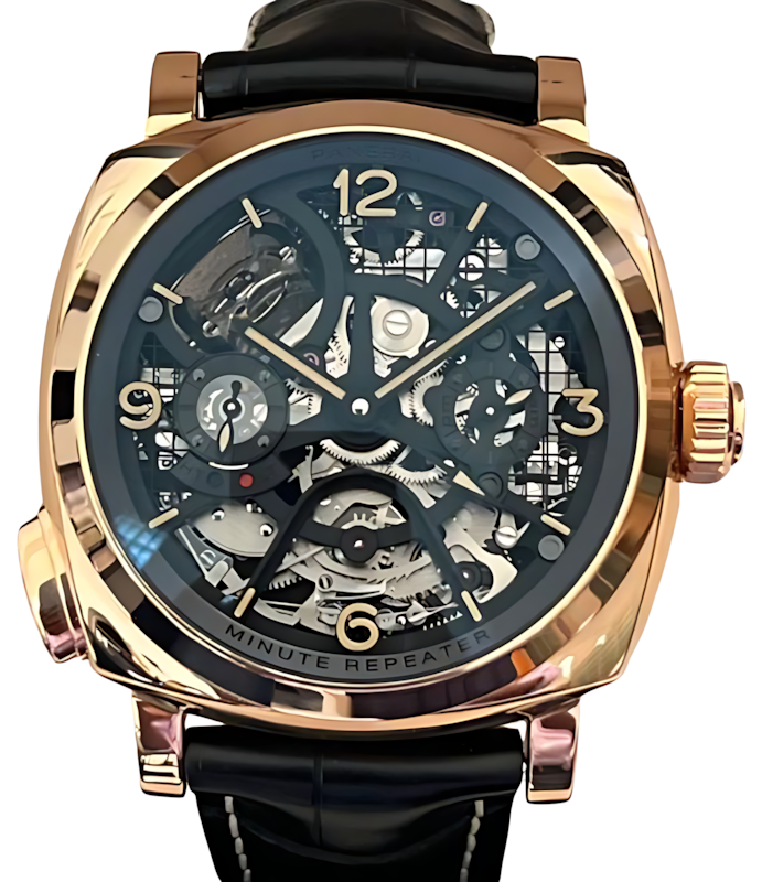 Panerai Radiomir Minute Repeater Tourbillon GMT Goldtech 49mm PAM00600 - BRAND NEW