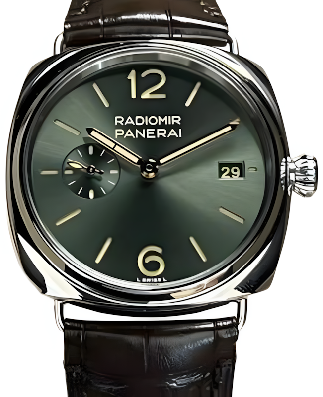 Panerai Radiomir Quaranta Steel 40mm Green Dial PAM01573